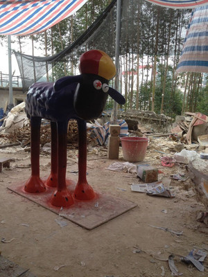 广西玻璃钢雕塑生产厂家 向上承接各种雕塑制作加工