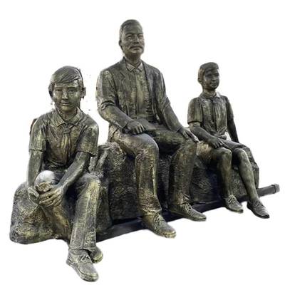 广西玻璃钢雕塑人物 乐园广场景观主题雕塑制品