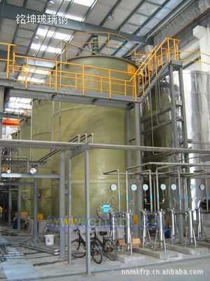 广西南宁铭耐腐蚀优质玻璃钢反应釜