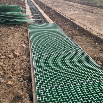 【广西百色化工厂电厂污水处理厂车间电缆沟地沟篦子洗车工位地网防滑玻璃钢格栅图片】广西百色化工厂电厂污水处理厂车间电缆沟地沟篦子洗车工位地网防滑玻璃钢格栅