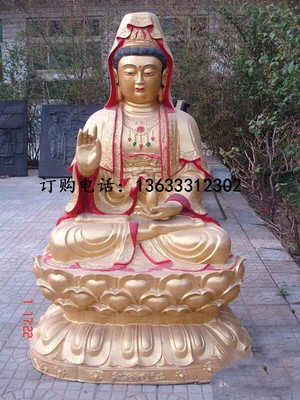 康大雕塑 广西南宁佛像 玻璃钢彩绘佛像 鎏金铜佛像 石雕佛像