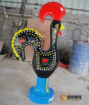 广西北海银海_动漫卡通鼠玻璃钢雕塑_厂家直营