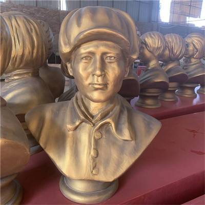 广西玻璃钢孔子人物雕塑 校园园林人物雕塑制作厂家