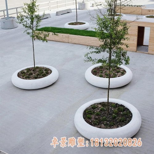 几何切面菱形花盆玻璃钢雕塑 广西玻璃钢艺术新篇章