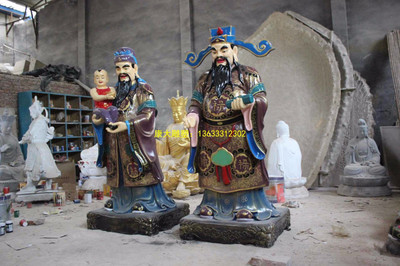 康大雕塑 广西玻璃钢佛像彩绘与福禄寿雕塑的艺术匠心与可定制服务