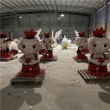广西桂林卡通雕塑 让广场氛围“活”起来的艺术营造