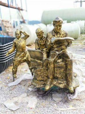 【广西仿铜人物雕塑哪儿可以定做图片】广西仿铜人物雕塑哪儿可以定做 - 南宁市向上玻璃钢制品厂